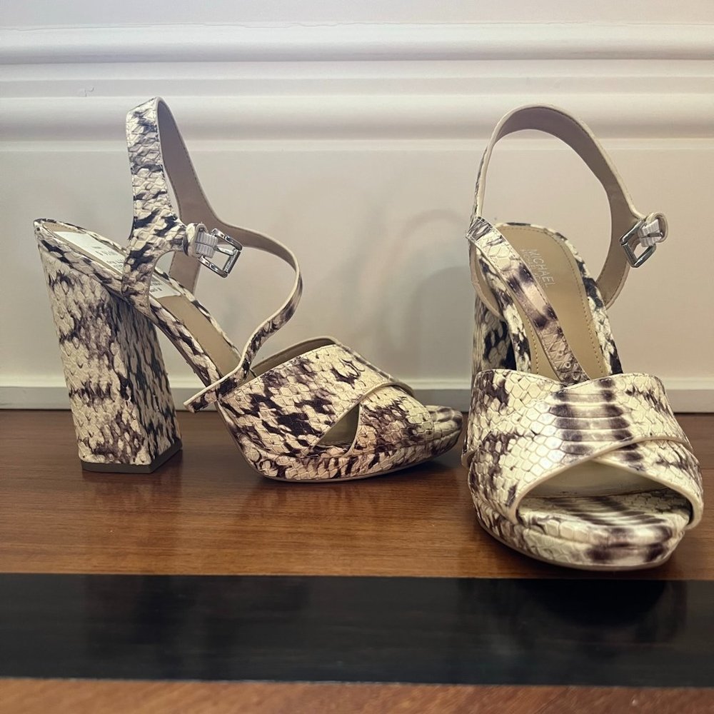 Michael, Michael Kors Alexia Platform Heel.